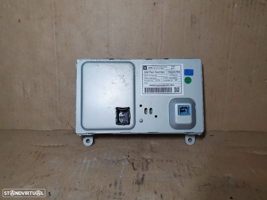 Display ecrã multifunções computador bordo Opel Insignia A GM132.23793