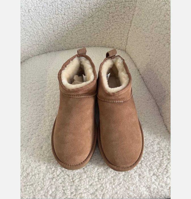 nowy naturalny z wełną ugg
