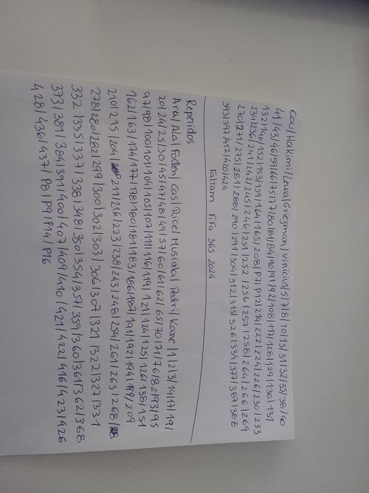 Cromos FIFA 365 24 para troca ou venda