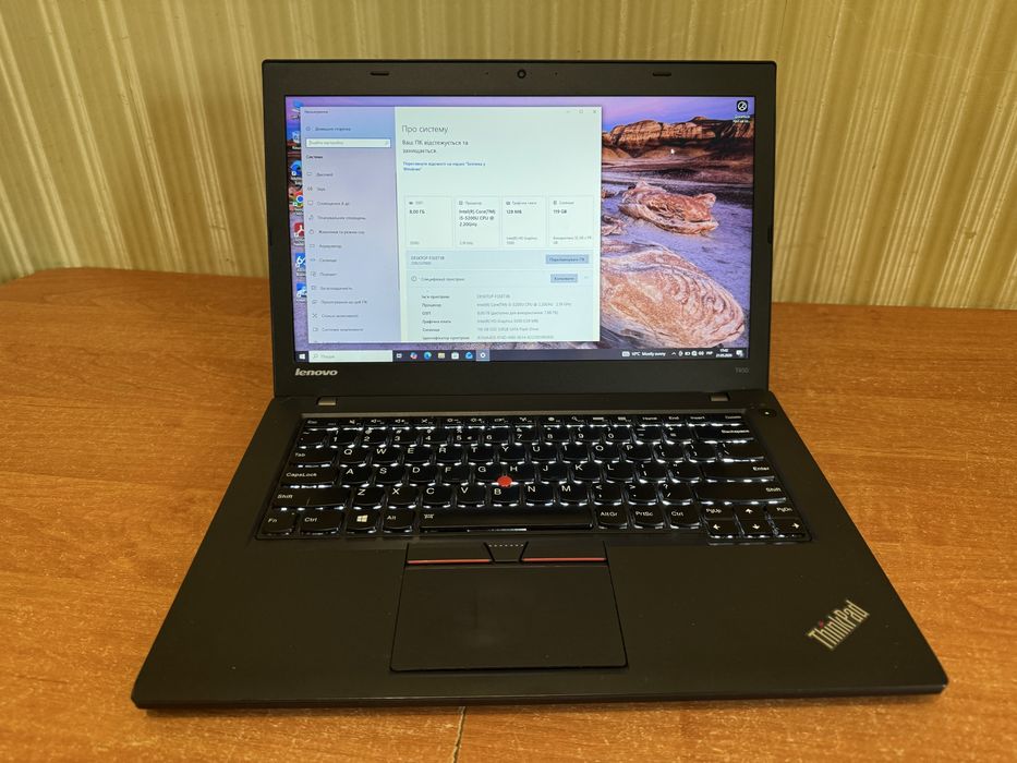 Ноутбук Lenovo ThinkPad T450 core i5 5gen
