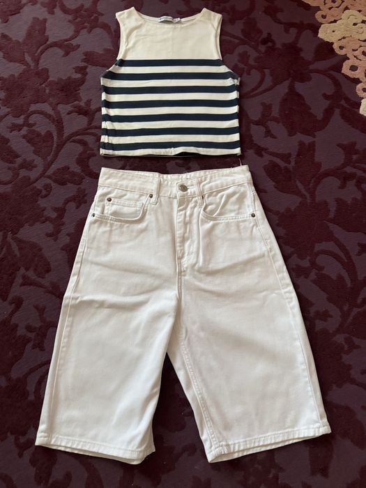 Шорты и топы Bershka , Stradivarius