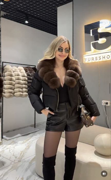Пуховик DE'LUX укр.бренду Furshop