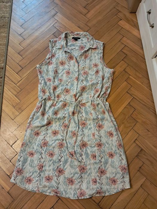 Sukienka lniana r. M (38) ESMERA