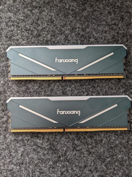 DDR4 32 gb 3600 mhz cl18 ARGB Fanxiang Оперативна пам’ять б/у в ідеалі.
