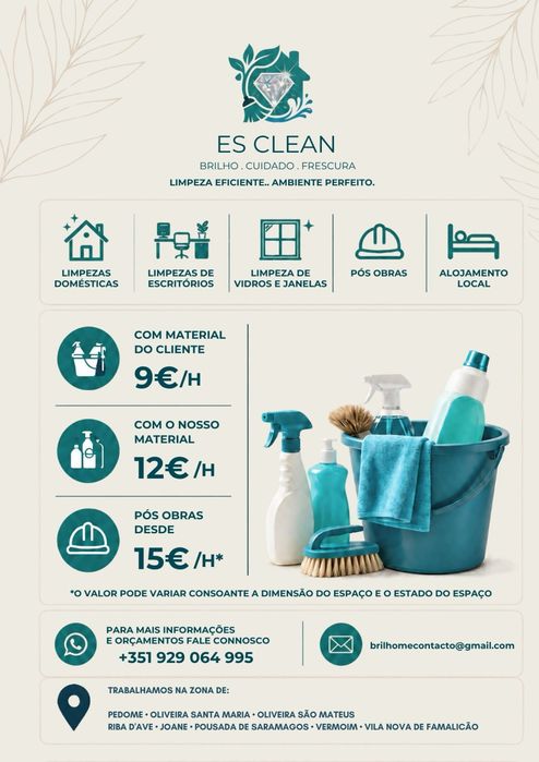 Serviços de limpeza