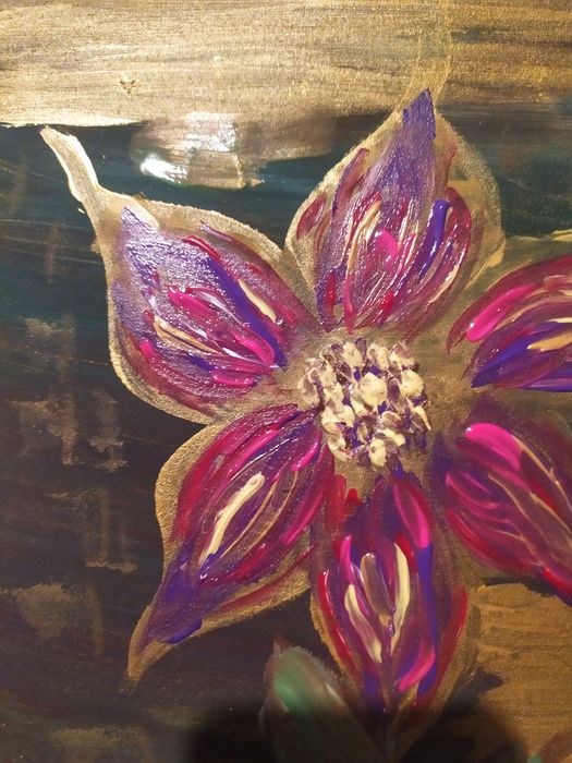 Kolorowy kwiat  marzeń