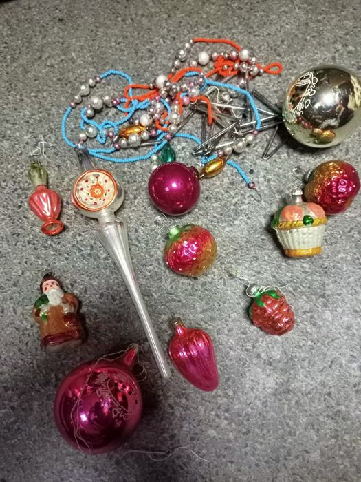 Новорічні іграшки ссср