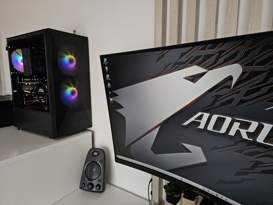 Komputer gamingowy,ryzen 5 5600 ,Rtx 5060,ddr4 16gb,1tb ssd ,wifi,win10