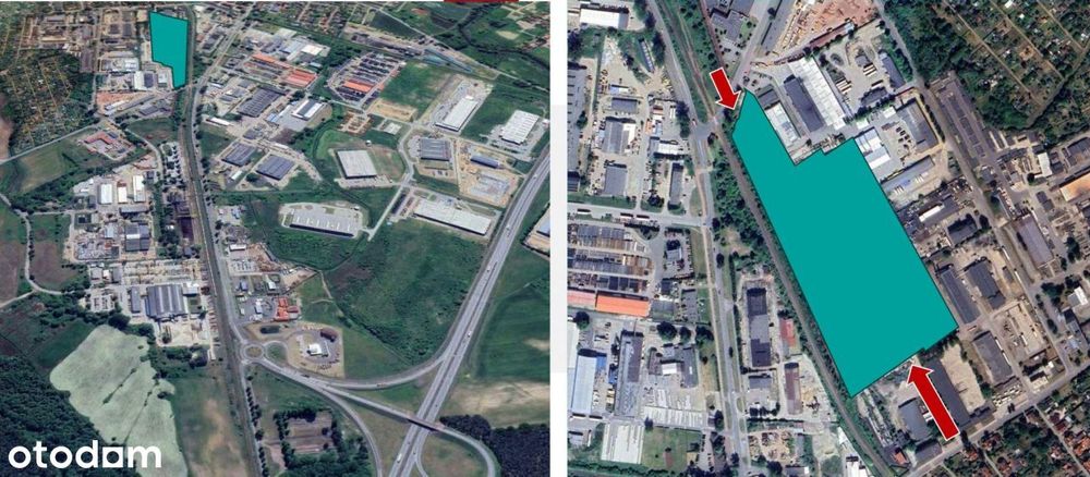 Działka komercyjna z pozowoleniem na budowę, obok