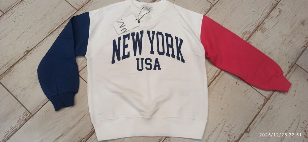 Nowa bluza dresowa dla dziewczynki Zara 140 9/10lat