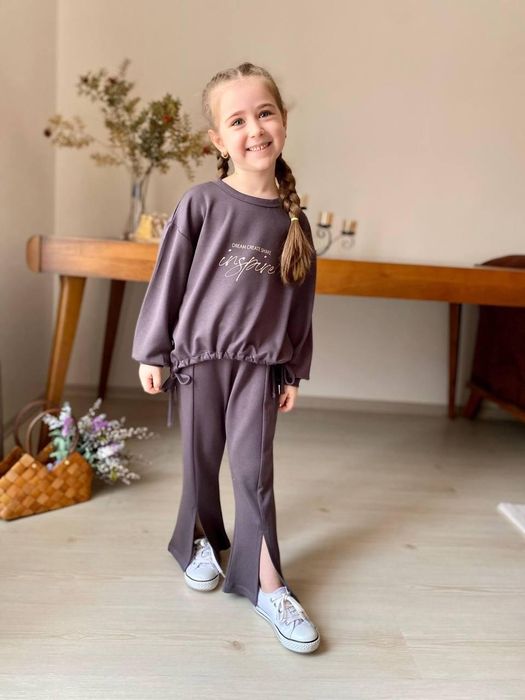 Komplet z wiskozy dla dziewczynki 110-164