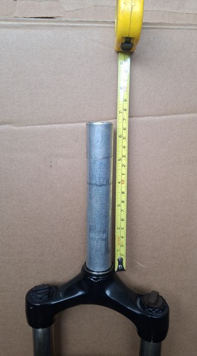 Передняя вело вилка ZOOM 565 прямой шток эксцентрик 27.5