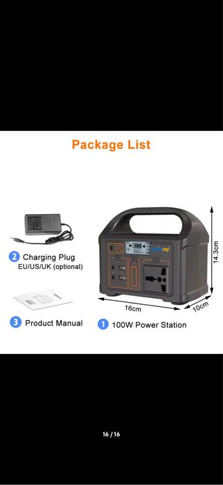 Зарядная станция ЕG-012. 100W/220V. LiFePO4! 24000mAh! UPS!