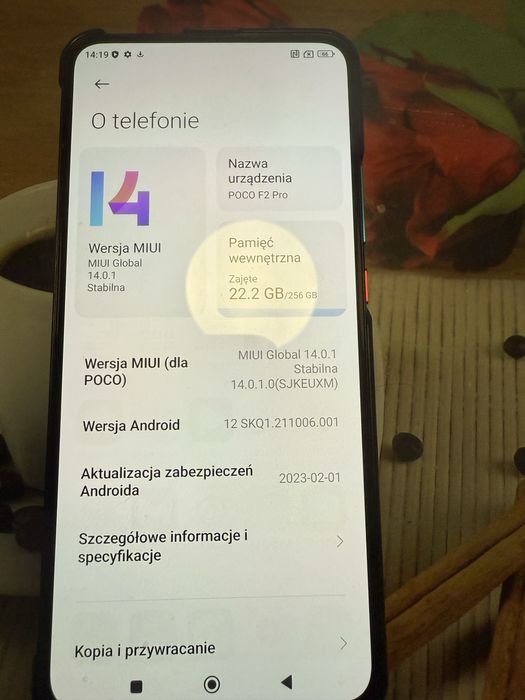 Xiaomi poco F2 pro 8/256 stan bdb/idealny