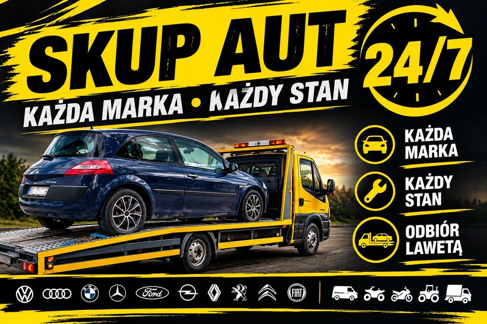 **Skup Samochodów osobowych dostawcze Kasacja Złomowanie  Autoskup dostawczaki osobowe **