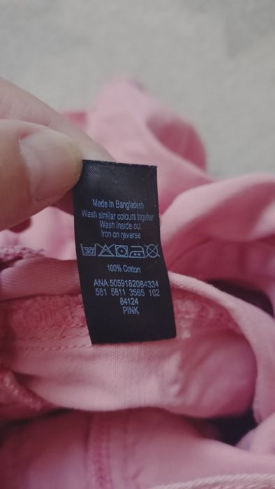 Kombinezon różowy dziewczęcy