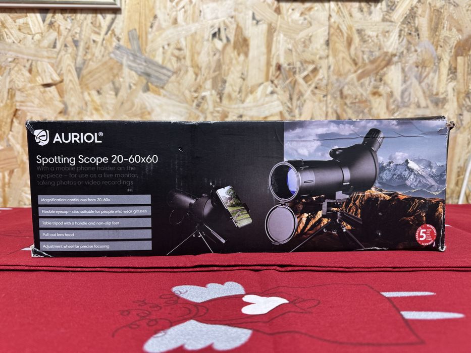 Підзорна труба нова, телескоп 20-60*60 AURIOL