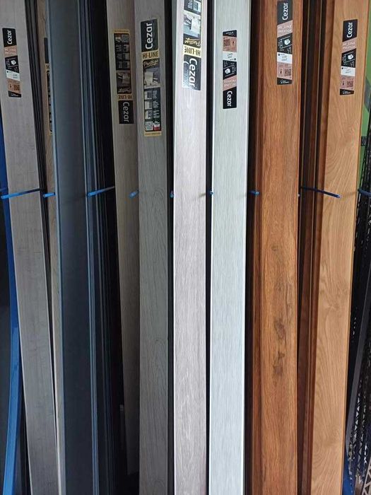 Listwa przypodłogowa PCV różne kolory 7,5cm wys.