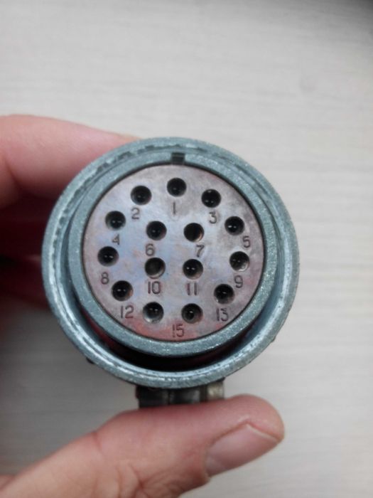 Соединитель вилка 2РТТ 36Б15ш20 в корпусе 2РТТ 36КПН15Г20 гнездо