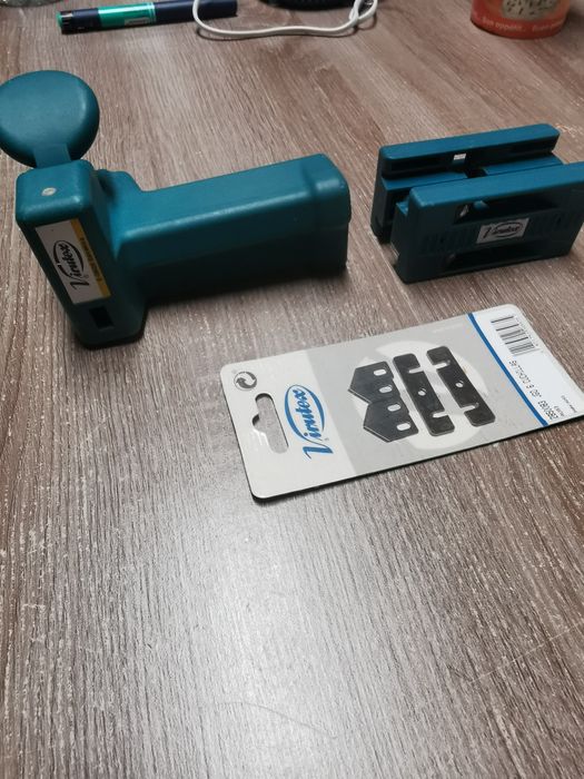 1 cortador e aparador de orlas e lâminas de substituição da Virutex