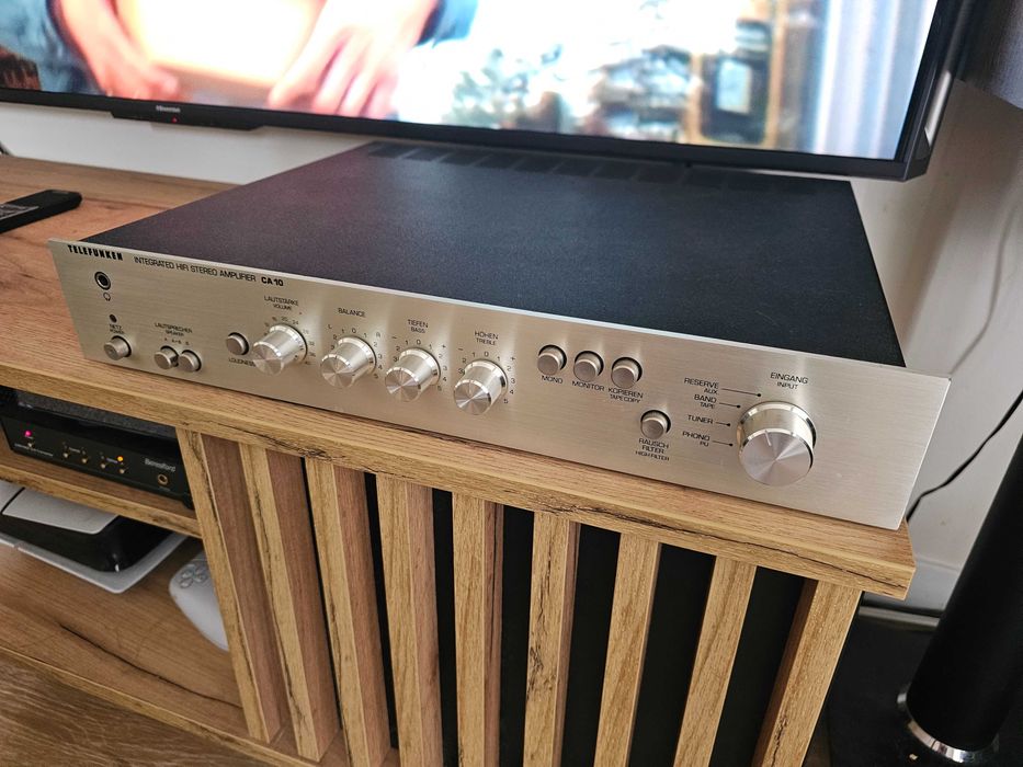 Wzmacniacz zintegrowany Telefunken CA 10, piękny stan, Kraków.