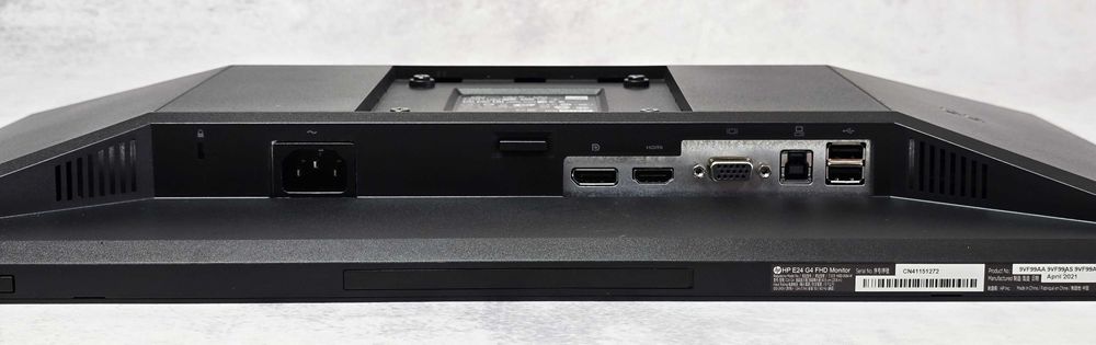 Безрамковий монітор 23.8" HP E24 G4 1920x1080 (16:9) IPS WLED 8bit