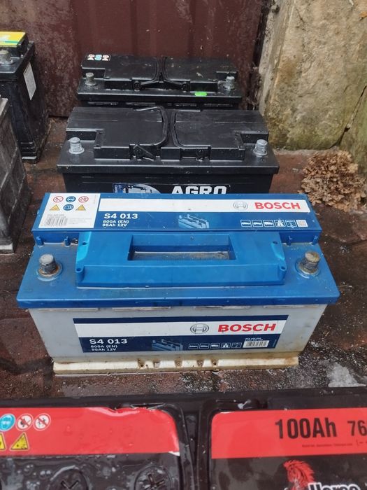 Akumulator używany BUS 100 Ah Centra Bosch Agro 125 Worldbatt traktor