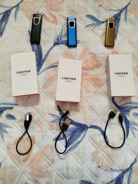 Conjunto de 3 isqueiros USB