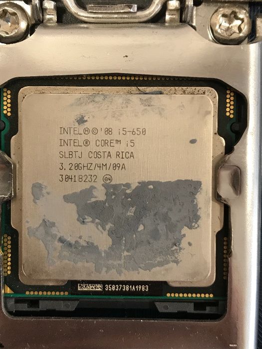 Vendo motherboard DH 55 TC e processador i5 650 quad core