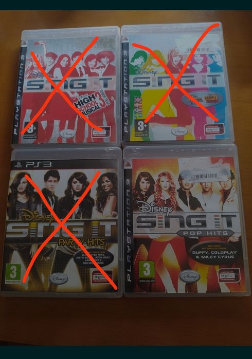 Singstar PS3 vários
