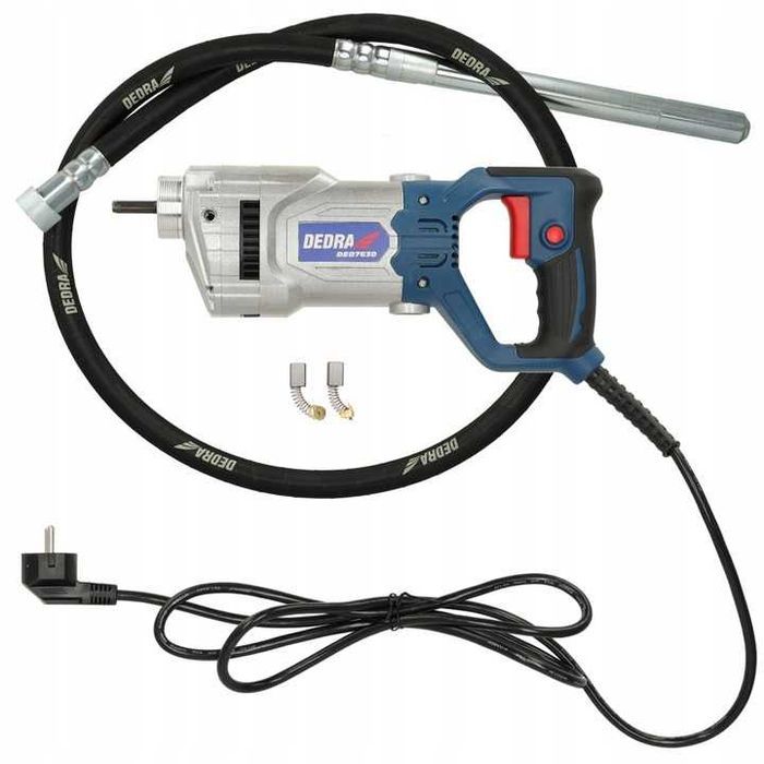 Wibrator Do Betonu Buława Wibracyjna DEDRA 1250W Zagęszczarka Wąż 2,5m