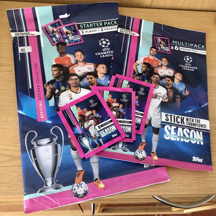 Album/Multipack/Boosters Champions League Topps
