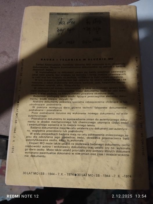 Stary komiks Kapitan Żbik z 1974