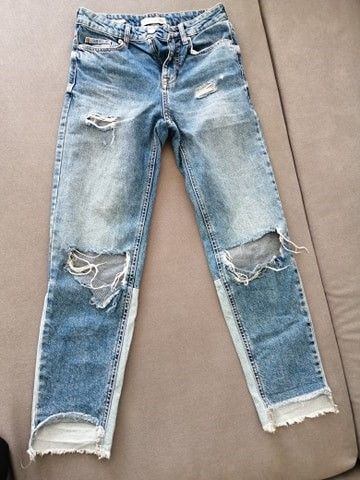 Spodnie jeans Bershka Vintage