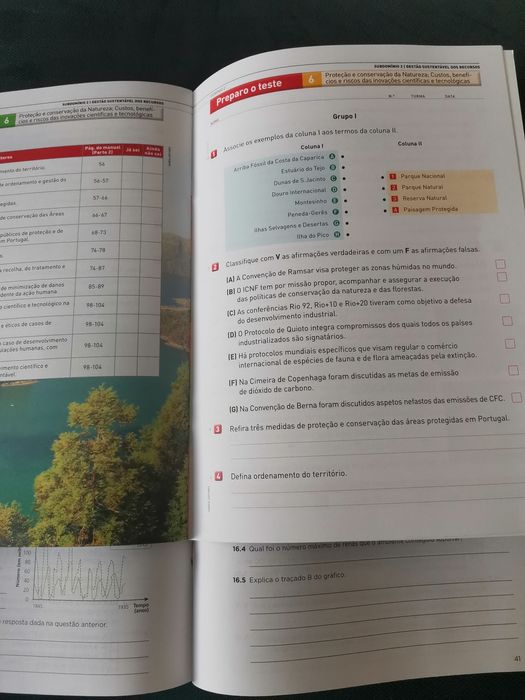Cadernos de atividades novo de ciências do 8°ano