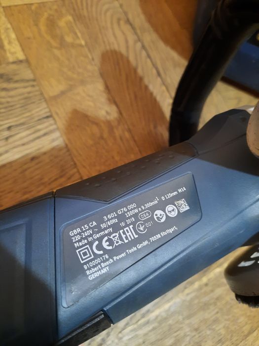 Оригінал,Germany!!Шліфмашина по бетону Bosch GBR 15 CA,1500вт