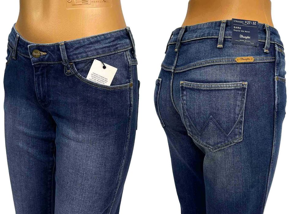 Spodnie damskie Wrangler Sara Meadow Blue W29 L32