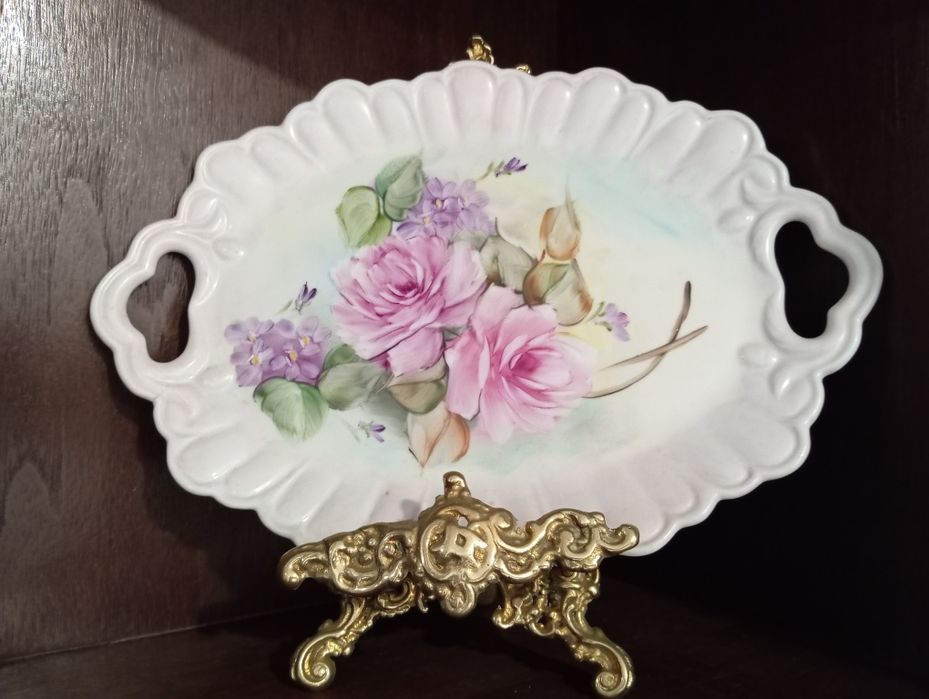 Porcelana pintada á mão