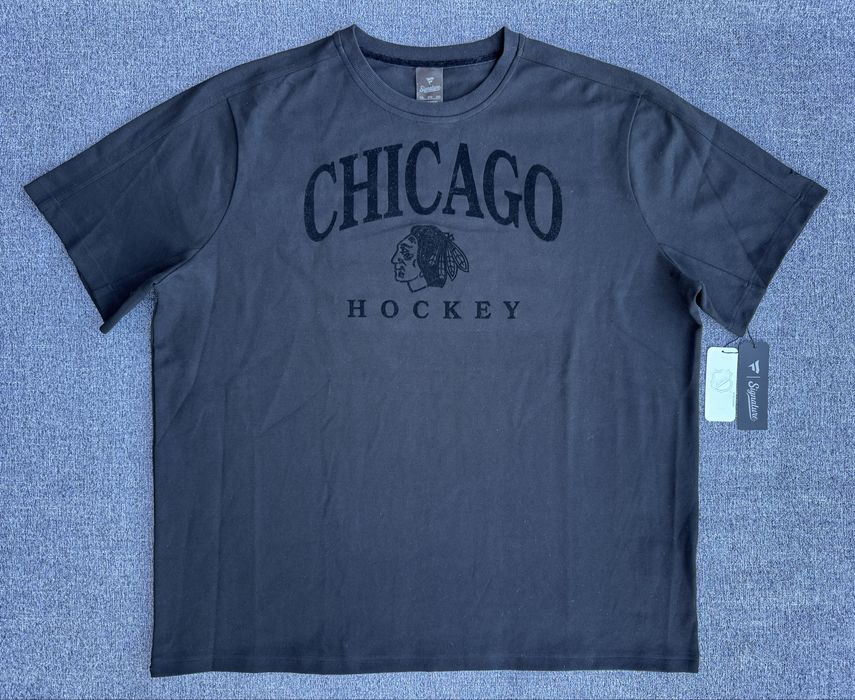 Футболка NHL Fanatics Chicago Blackhawks Black Elements Flex Tri-Blend