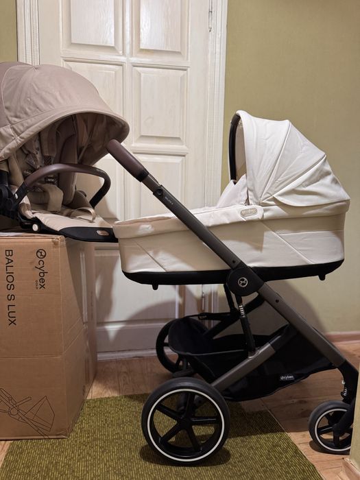 Cybex Balios S Lux 2в1 2025 рік, Almond Beige , Seashell Beige