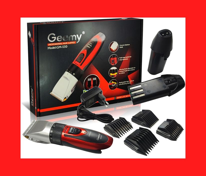 Машинка для стрижки Geemy GM 550.  Супер модель по супер цене!