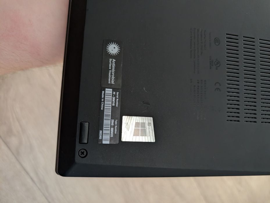 Ноутбук Lenovo Thinkpad T14 gen 2 i5-1145g7 iris XE 16/256gb 14 циклів