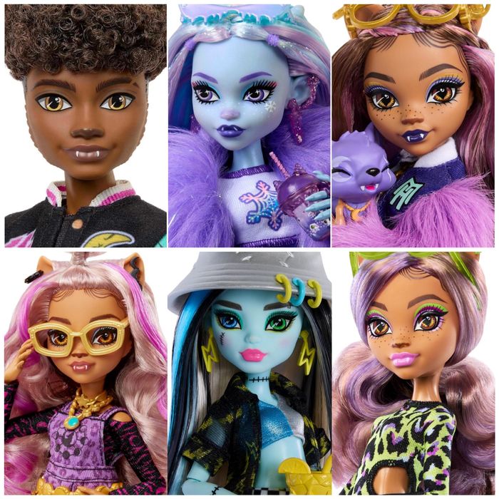Лялька Monster High Abbey, Clawdeen, Clawd, Frenkie, Venus та iн.