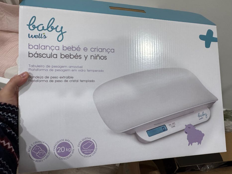 Balança de pesar bebés Wells