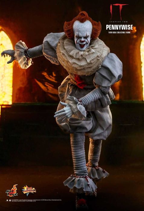 HOT TOYS IT Chapter Two Pennywise 1/6th Scale Collectible Figure.64740413469698120