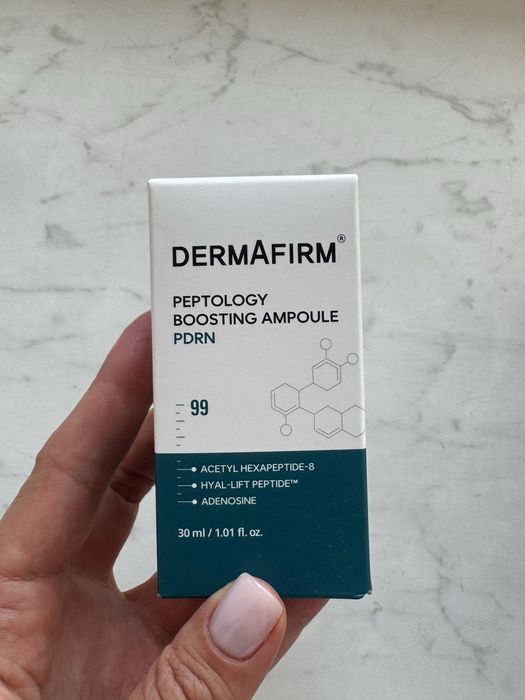 Сироватки Dermafirm. Сироватка-бустер з ніацинамідом та віт.С/ Сироватка з PDRN/Сироватка з астаксантином/Заспокілива сироватка/Пептидна