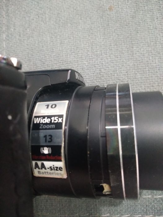 Aparat Nikon używany czarny