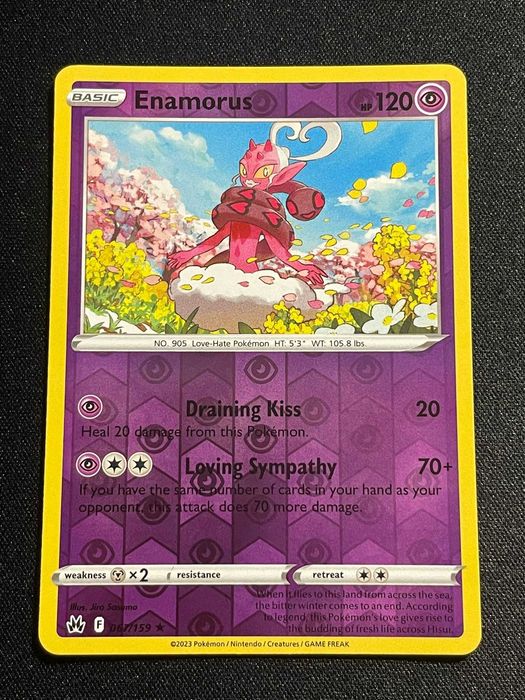 Carta Pokémon Enamoros 67/159 Crown Zenith