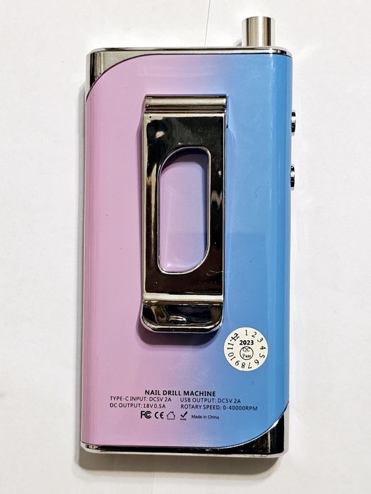 Фрезер манікюрний акумуляторний UV-401 40.000 об/хв 30Вт