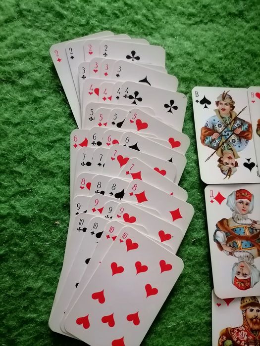 Карты игральные ссср, пасьянс